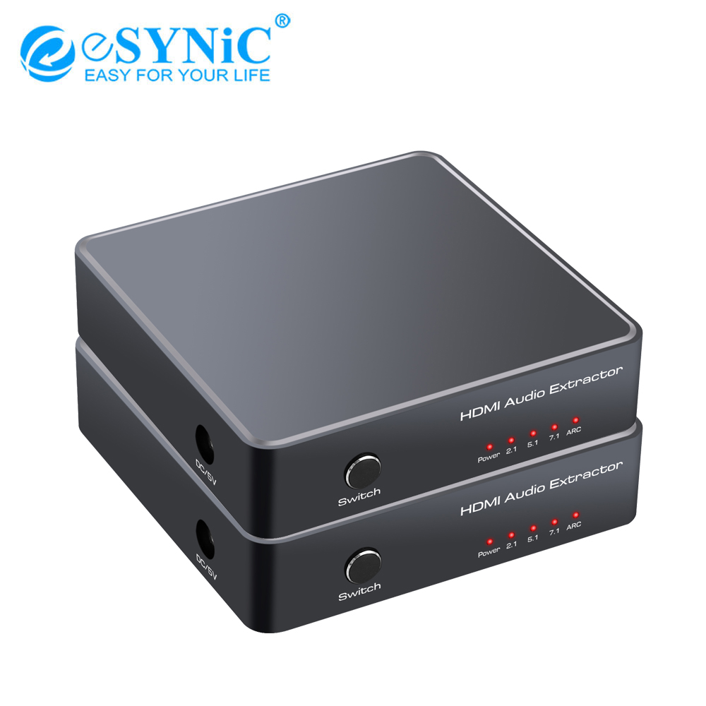 ESYNiC-HDMI ȣȯ  , 4K 3D HDMI  佺ũ ȣȯ, SPDIF, 3.5mm ,  ȯ, PCM2 